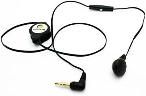 אוזניות נשלפות מונו מונו אוזניות דיבוריות מיקרון אוזניות יחיד אוזניות אוזניות קווי [3.5 ממ] [שחור] עבור